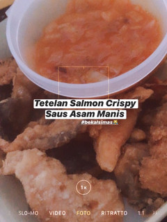 Foto resep Tetelan Salmon Crispy