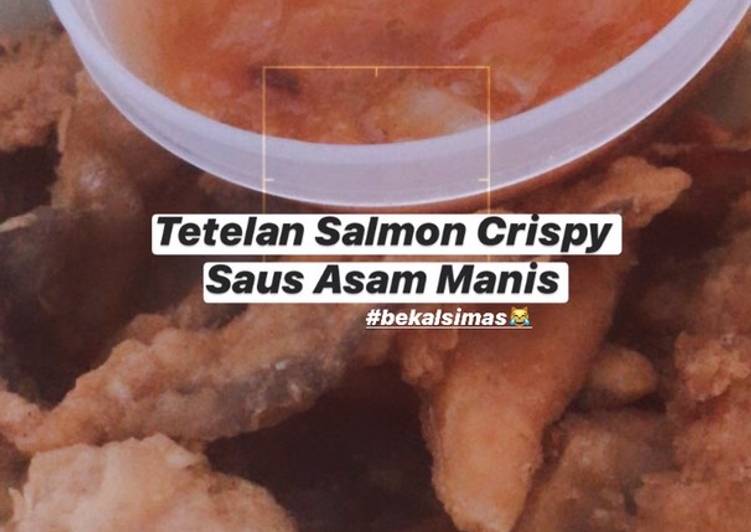 12 Resep: Tetelan Salmon Crispy Anti Ribet!