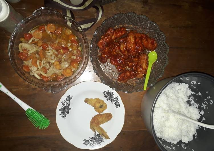 Resep Ayam Richeese KW level 4, Enak Banget