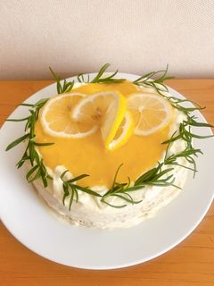 Hình của món Lemon cake (Bánh gato chanh).