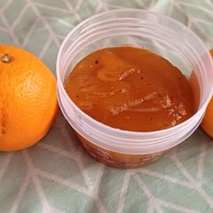 A picture of Muskmelon Orange jam.