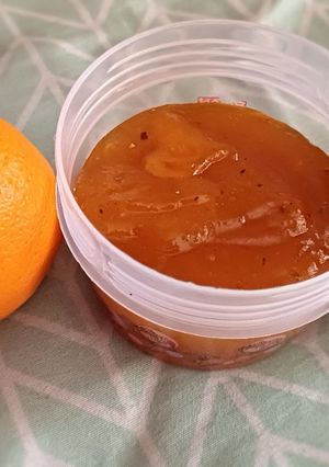 A picture of Muskmelon Orange jam.