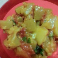 A picture of Lauki Sabzi.