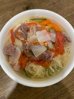 清燉牛肉湯(麵) 的食譜成品照片