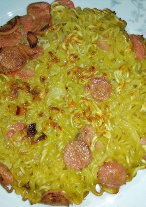 Foto resep Dadar mie telur