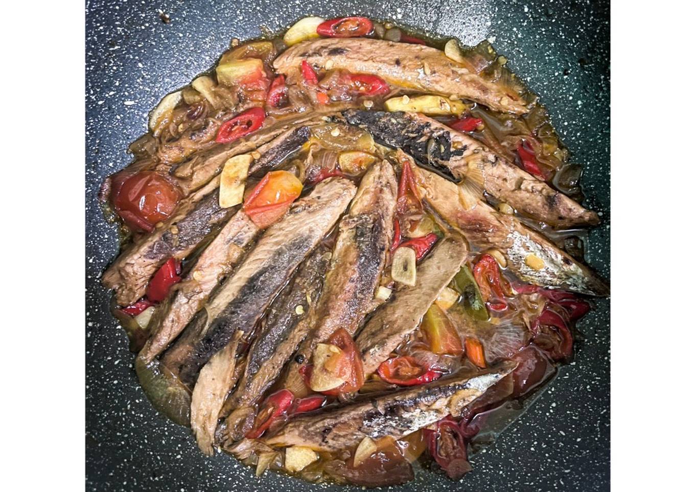 Ikan Tongkol Cabe Merah