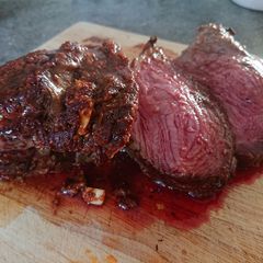 A picture of Ketchup Glazed Beef.