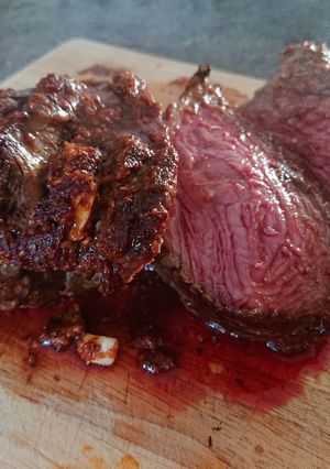 A picture of Ketchup Glazed Beef.