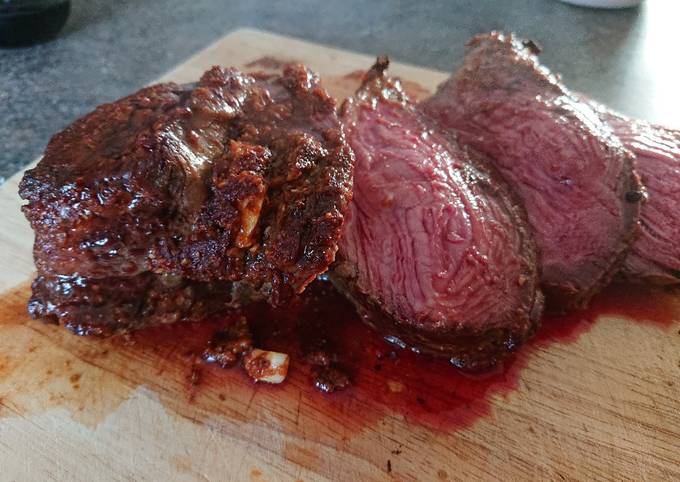 Recipe: Appetizing Ketchup Glazed Beef