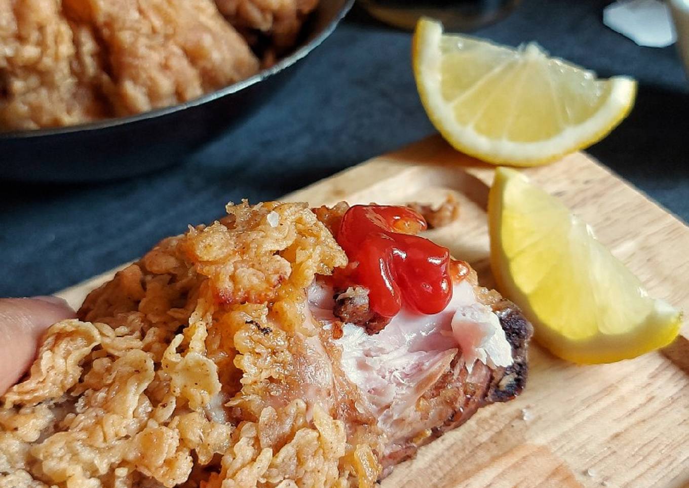 Sweet Tea Fried Chicken || Ayam Goreng Teh Manis