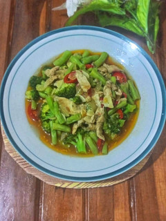 Foto resep Buncis Brokoli Saos Tiram