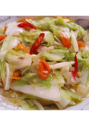 Foto resep Tumis sawi putih