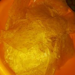 A picture of Potato papad.