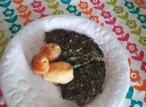 Una foto de Tortilla de acelga