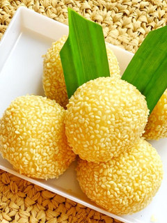 Foto resep Onde-onde kacang hijau empuk dan anti meletus