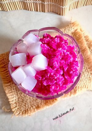 Foto resep Es Serut Buah Naga