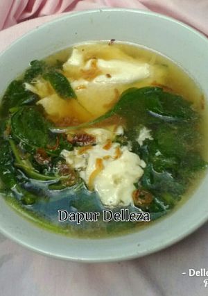 Foto resep Sup Bayam Telur