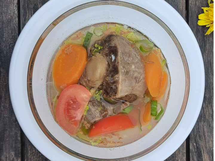 Resep 81. Sop Buntut yang Lezat Sekali