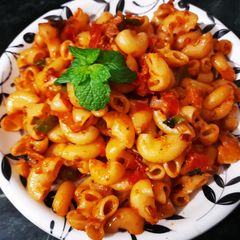 A picture of Vegetable pasta easy version.