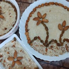 A picture of Dal chawal part 2  Khoya kheer leftover rice sy.