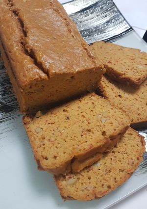 Une photo de Cake poivrons olives SL / SG