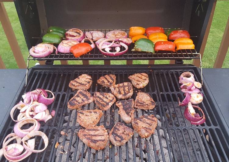 Recipe of Homemade Grilled Fajitas