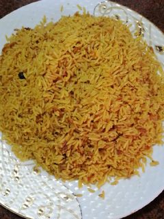صورة لوصفة رز المطاعم بطريقه سهله وبسيطة