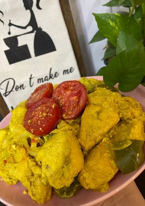 عکسی از دستور جوجه کباب ماهیتابه ای 🐣🍅🫑🌶