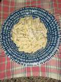 Macarrones al roquefort