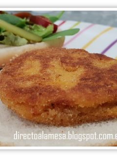 Una foto de Hamburguesas de garbanzos