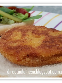 Una foto de Hamburguesas de garbanzos