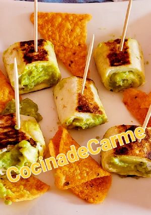 Foto principal de Rollitos rellenos de queso y guacamole