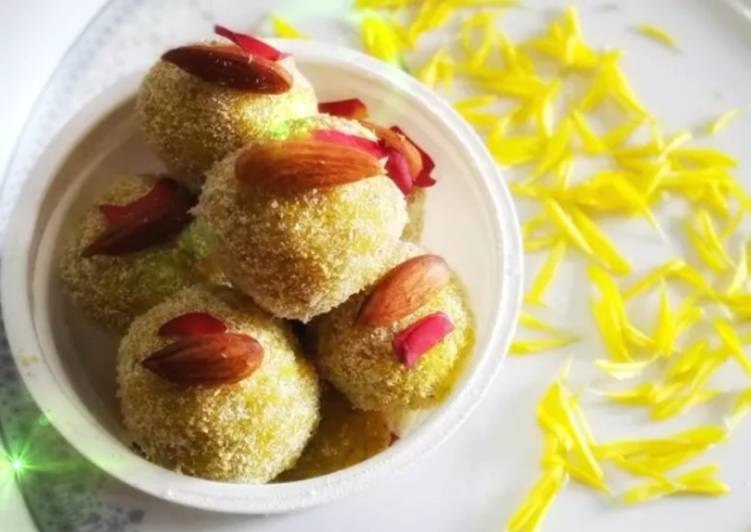 Steps to Prepare Homemade Coconut ladoo