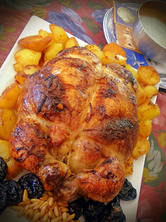Una foto de Pollo de Navidad al Horno