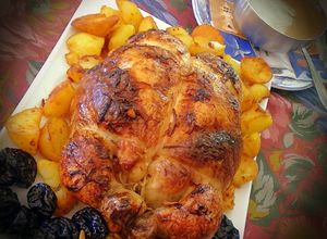 Foto principal de Pollo de Navidad al Horno
