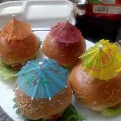 A picture of Chicken Fillet Burgers.