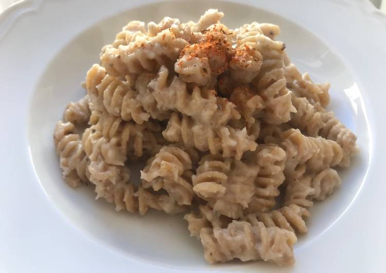Fusilli integrali con topinambur