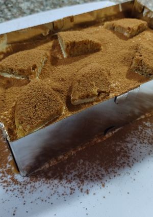 Una foto de ~ Tiramisú keto ~
