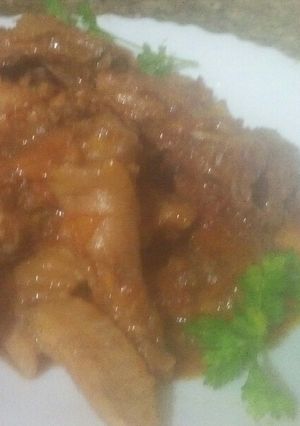 A picture of Chicken stew.
