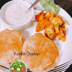 Aloo Ghobhi (Potatoes & Cauliflower) A picture of Aloo Ghobhi (Potatoes & Cauliflower).