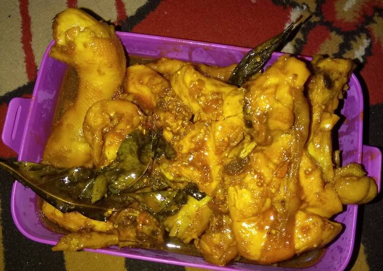 Resep Ayam kecap khas kebumen Anti Gagal