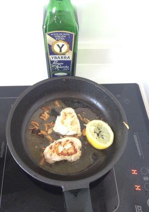 Una foto de Lomitos de rape al limón