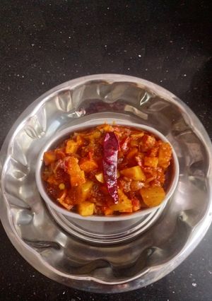 *நார்த் இண்டியன் வெஜ் கடாய் கிரேவி*(veg kadai gravy recipe in tamil) செய்முறை முக்கிய புகைப்படம்