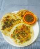 Instant rava uttappam