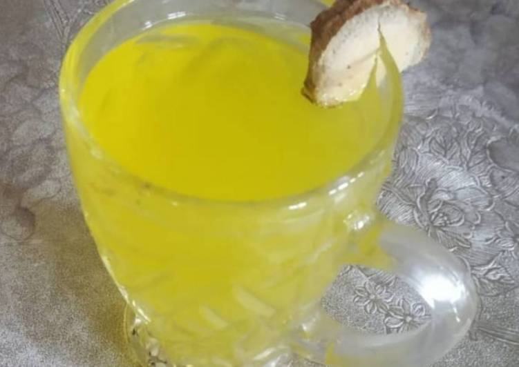 How to Prepare Ultimate Ginger and turmeric tea for immunity boosting