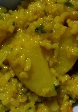 A picture of Masala Khichdi.