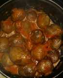 Papas chorreadas