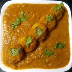 A picture of Banarasi Dum Aloo.