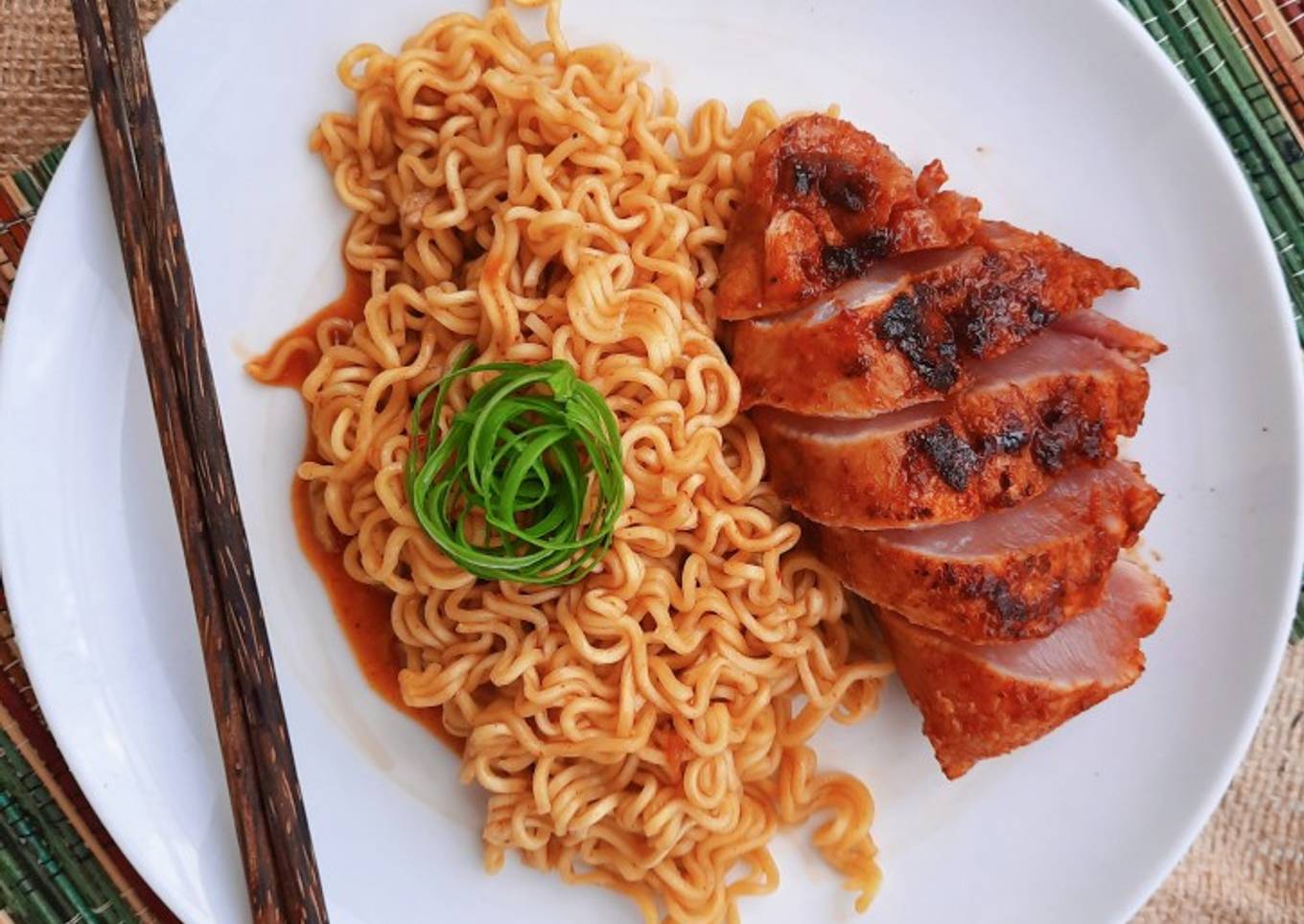 Resep Steak Babi Panggang (Pan-Roasted Pork Steak Recipe)