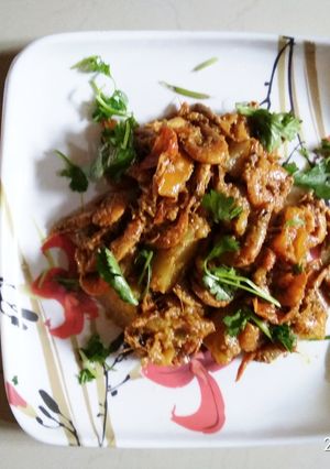 A picture of Prawn fry.